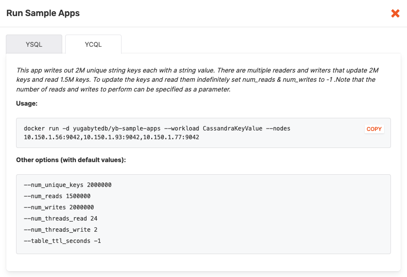 Multi-zone universe sample apps